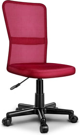 Ergonomische Bureaustoel - Verstelbaar - Rood - TRESKO